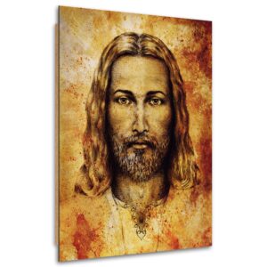 Obraz Deco Panel, Całun Turyński Twarz Jezusa Chrystusa