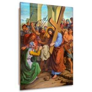 Obraz Deco Panel, Jezus i św. Weronika Droga Krzyżowa Wiedeń