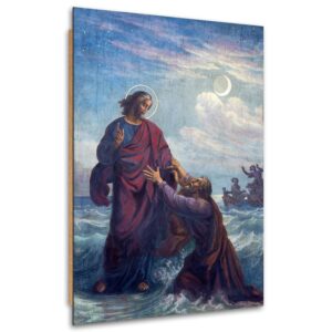 Obraz Deco Panel, Tonący św. Piotr i Jezus, Wiedeń