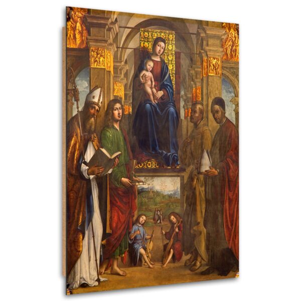 Obraz Deco Panel, Madonna i święci Bolonia