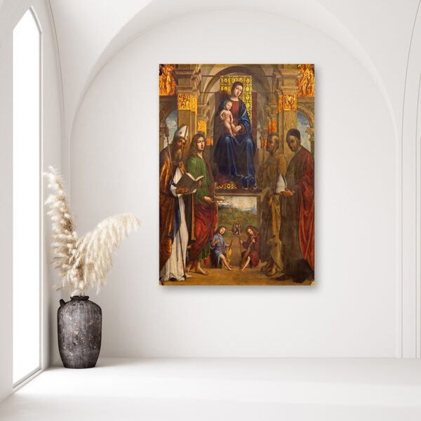 Obraz Deco Panel, Madonna i święci Bolonia