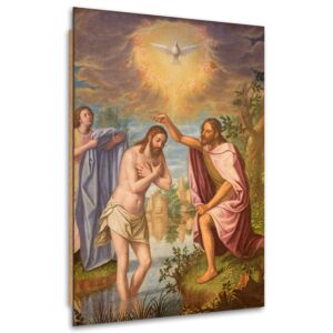 Obraz Deco Panel, Chrzest Chrystusa w Jordanie Granada