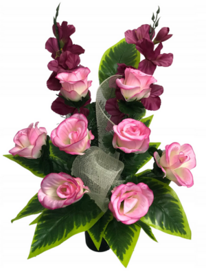 Bukiet do wazonu różowe róże